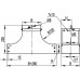 37223KZL | Т-Ответвитель вверх (плоский) TSS 150/80 в комплекте с крепежнымиэлементами и соединительными пластинами, необходимыми для монтажа, цинк-ламельный