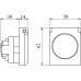 DIS5702061 | Розетка панельная, IP54