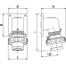 DIS2471696 | Вилка панельная с наклоном IP67 16А 3P+E 400В