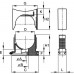 51232 | Держатель раздвижной, д.21,5 - 32мм