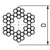 CM625505 | Трос стальной, толщина 5 мм, DIN 3055