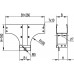 37625KZL | Ответвитель TDSR Т-обр. вертикальный переходник 200/150 в комплекте скрепежными элементами и соединительными пластинами, необходимыми длямонтажа, цинк-ламельный