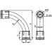 50016R | Поворот на 90 град. труба-труба, IP67, д.16мм (розница)