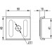 BHM4141 | Опорная пластина для C-образных профилей