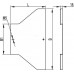 38088 | Крышка на переходник RRC симметричный 300/150