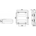84724 | Щиток настен.с дверц.24мод.,IP41,бел.,с усил клем.блок.2х87308