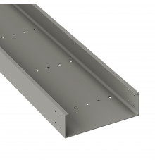 Лоток перфорированный 500х80 L 3000, стеклопластик