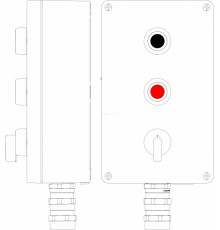 CPE-A-18 - (1xP1B(20) - P1R(02) - 1xKB61(20)) - 1x6018ADSCKGM3SB(B)1Ex d e IIC Т4 Gb / Ex tb IIIC T130°C Db IP66