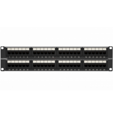 Патч-панель 19,2U,CAT6, 48 портов RJ45, неэкранированная