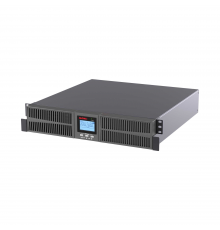 Онлайн ИБП ДКС серии Small Rackmount, 1000 ВА/900 Вт, 1/1, 6xIEC C13,EPO, USB, RS-232, RJ45, Rack 2U, без АКБ, 9Ач