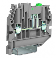 CBS.2/GR Клемма с ножевым размыкателем. 2,5 кв.мм., 1 уровень, винт