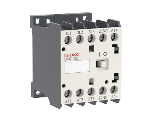 Миниконтактор YON DMC012 12A 5,5кВт AC3 3P кат. 12В DC 1НО DMC012-3C10D012 | Миниконтактор YON DMC012 12A 5,5кВт AC3 3P кат. 12В DC 1НО