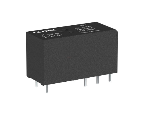 Реле миниатюрное низкопрофильное, 2CO, ком. ток 8А, AgSnO2, напряжение 12V DC IRM-12DC-2CO | Реле миниатюрное низкопрофильное, 2CO, ком. ток 8А, AgSnO2, напряжение 12V DC