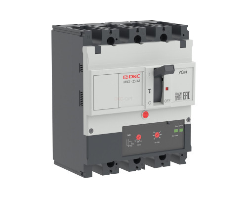 MNX250M4PTMD0200 | Авт. выкл. YON pro MNX250M 4P 200A 100kA при AC415V расц. TMD