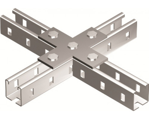 BMD1041HDZ | Пластина соединительная Х-обр., горячеоцинкованная