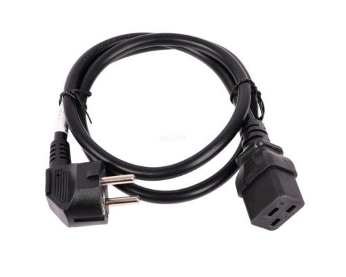 R5CORDS905 | Кабель питания ДКС, Sсhuko - IEC320 C19, 0.5 м, сечение 3 х 2,5 мм