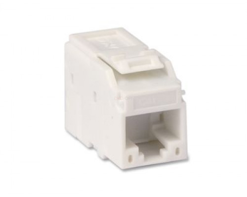 RNK5EUWH | Модуль  Keystone RJ45 CAT5E неэкранированный, белый (форм-фактор МС)