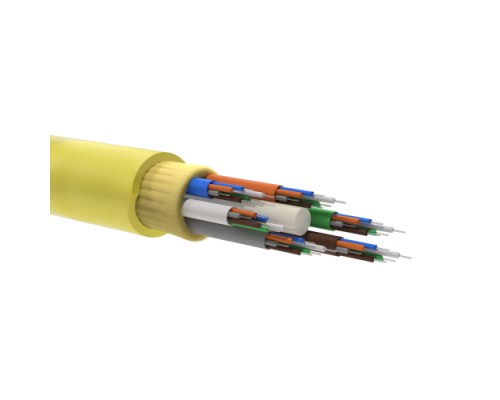 RNMBIN9S12LSYL | Кабель волоконно-оптический MB OS2,9/125 мкм,12 волокон в буферном покрытии, безгелевые микротрубки