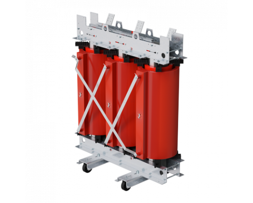 TDA32ADYN1AG000 | Трансформатор с литой изоляцией 3150 кВА 10/0,4 кВ D/Yn–11 IP00 виброопоры