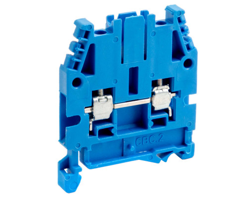 ZCBI02 | CBC.2(Ex)i.проходной зажим синий 2,5 кв.мм
